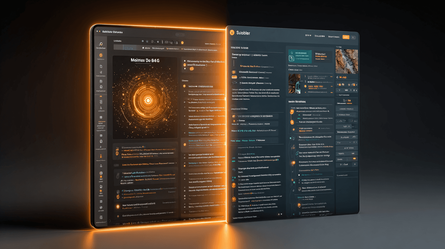 Split view of OpenClaw terminal interface on one side and a job posting on the other